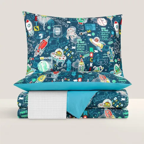 Bed linen set for babies COSMIC