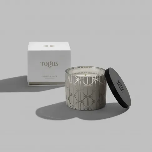 Scented candle JASMINE & MUSK