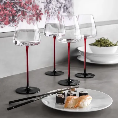 Red wine glasses MIDARIA