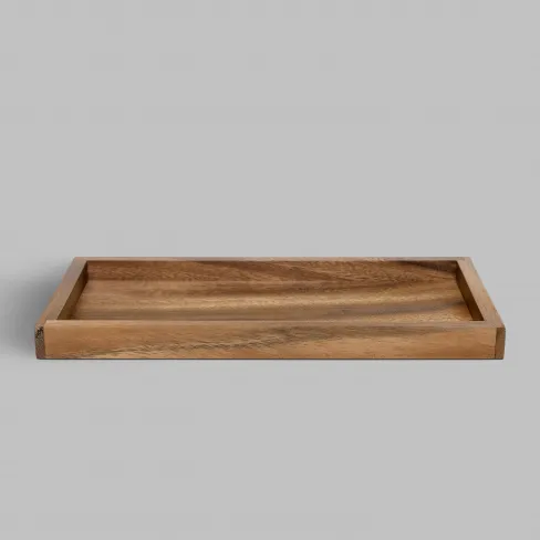 Decorative teak tray