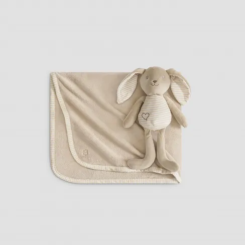 Throw with toy BUNNY   