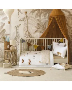 Bed linen set for babies SAFARI
