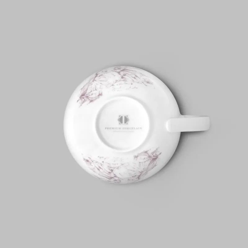 Tea Cup and Saucer set MARTINELLI SENTIMENT