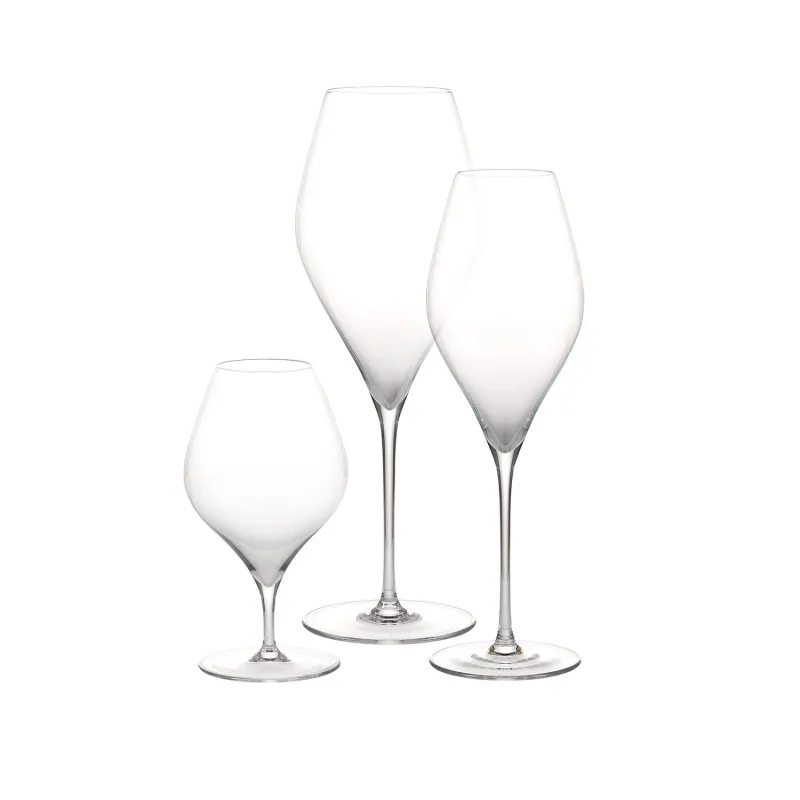 Red wine glasses ETIENNE   