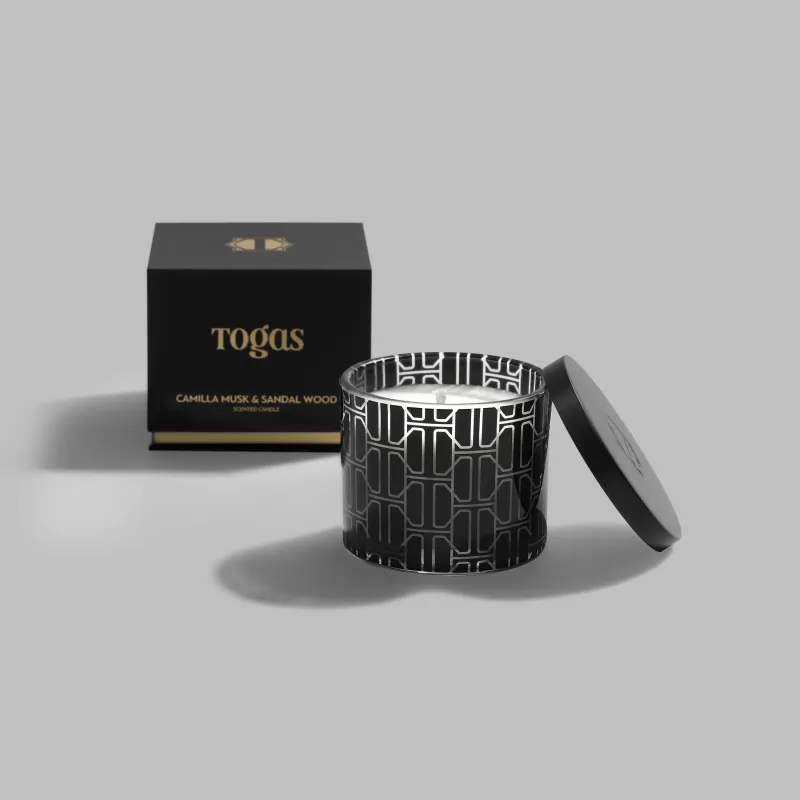 Scented candle SANDALWOOD & CAMILLA