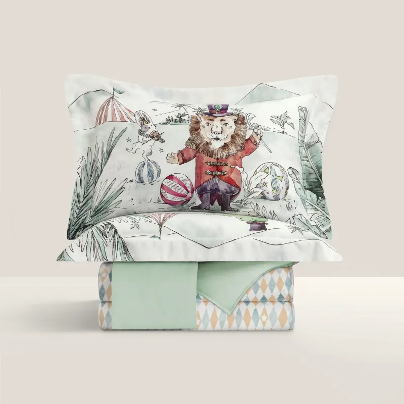 Bed linen set for babies CIRCUS