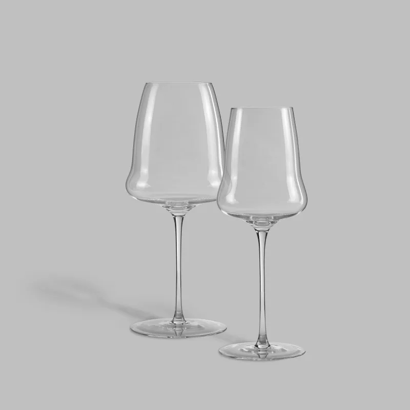 Red wine glasses ELBER