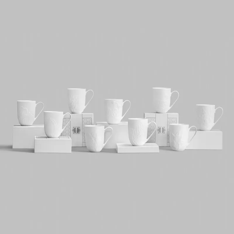 Tea cup POINSETTIA