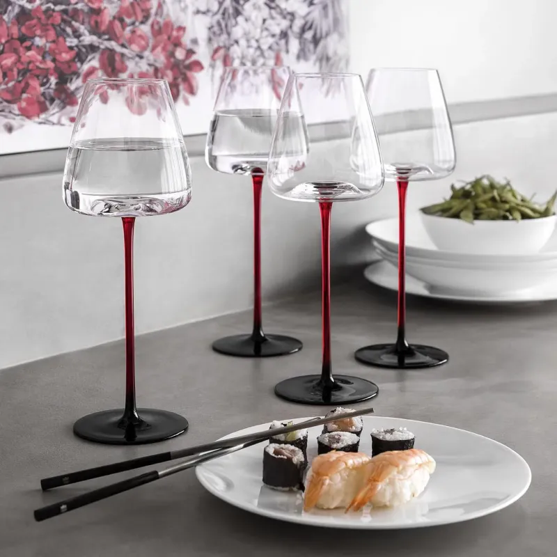 Red wine glasses MIDARIA
