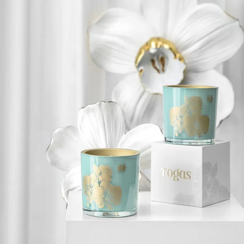 Scented candle APRICOT AND OAT