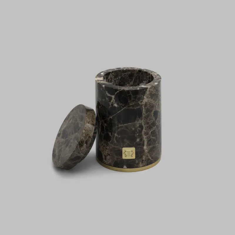 Cotton pads vase TATEO