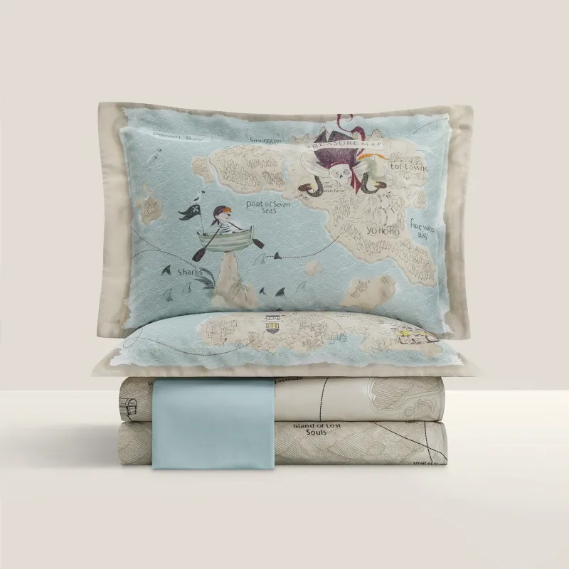 Bed linen set for babies TORTUGA