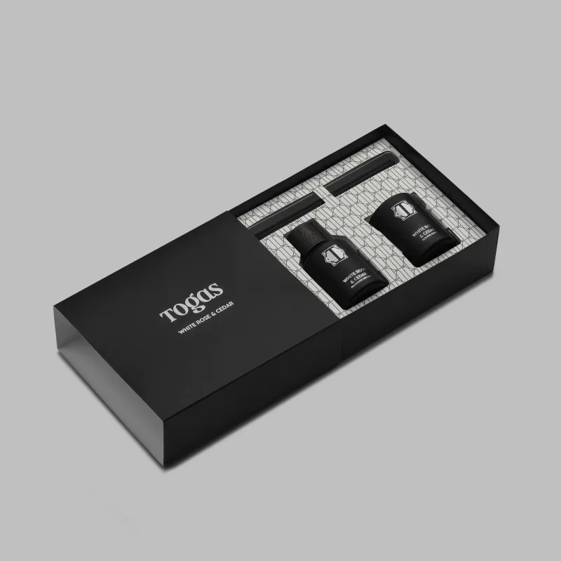 Home fragrance set WHITE ROSE & CEDAR