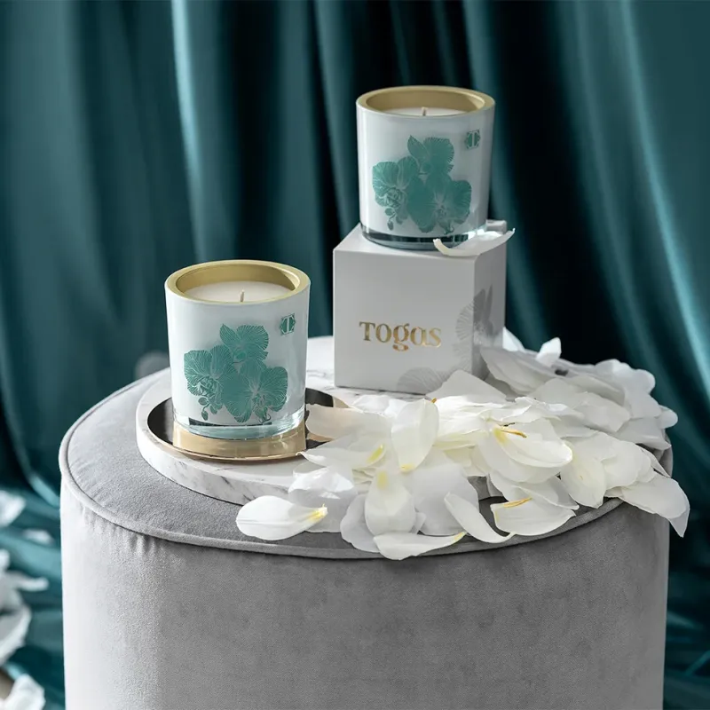 Scented candle WOODY SAFFROM OZNU