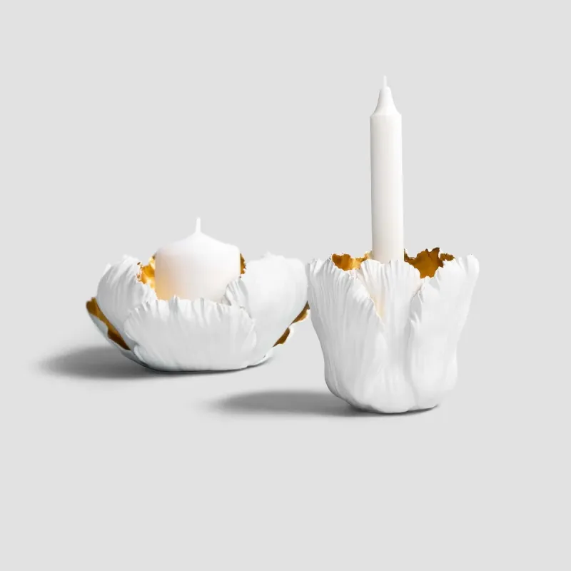 Candle holder CAMELLIA  